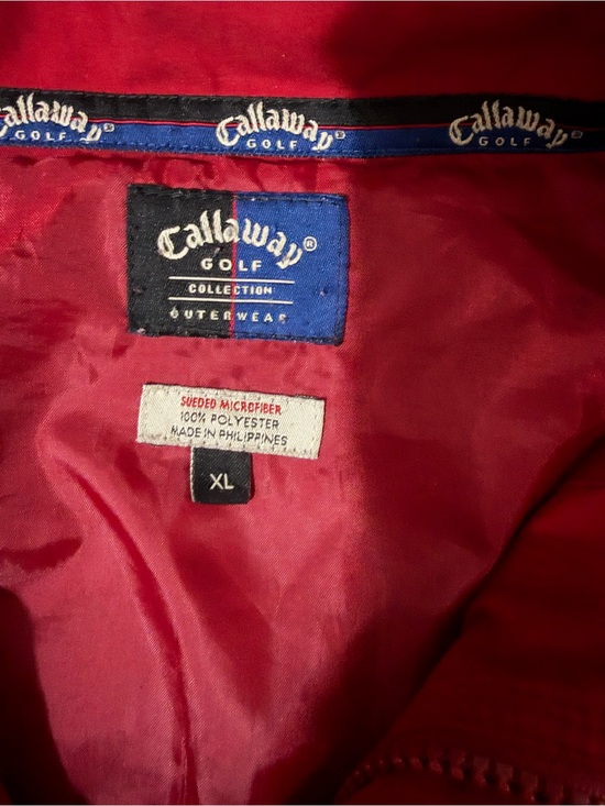 Callaway Other - Callaway Red Men's Performance Golf Jacket